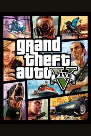 《GTA V》游戏封面